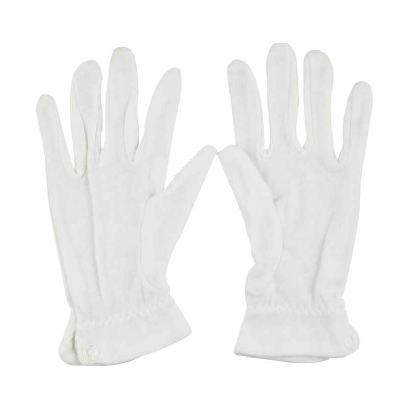 漢盾HD-GP5502滌綸背三筋帶扣禮儀勞保手套圖片1