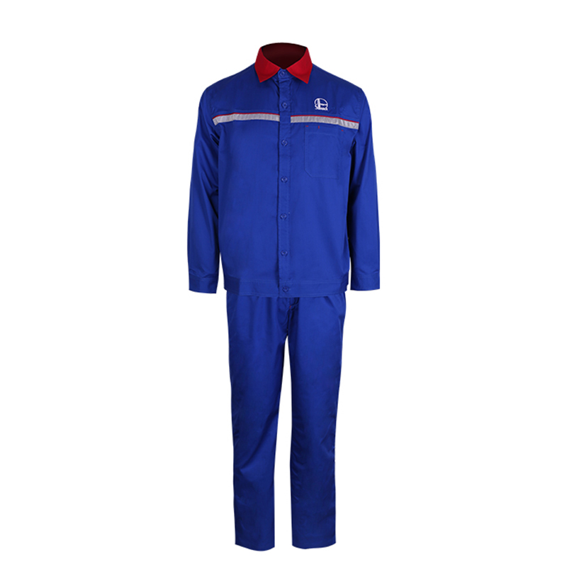 優普泰夏季茄克長袖套裝防靜電服圖片1