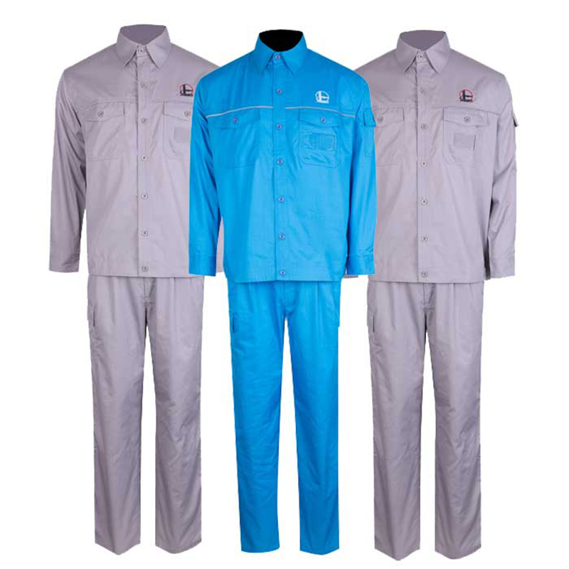 優普泰春秋茄克套裝防靜電服圖片1