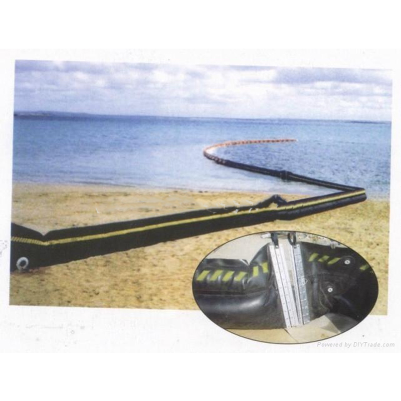 新絡(luò)WQV800T灘岸型充氣充水式圍油欄圖片1