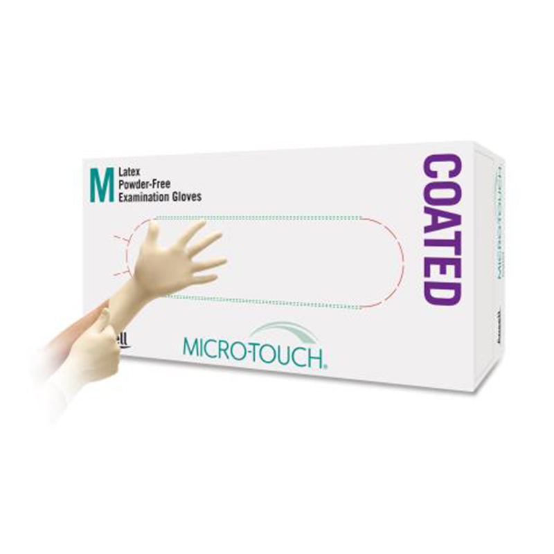 安思爾MICRO-TOUCH Coated 303001LG無粉乳膠檢查涂層手套圖片1