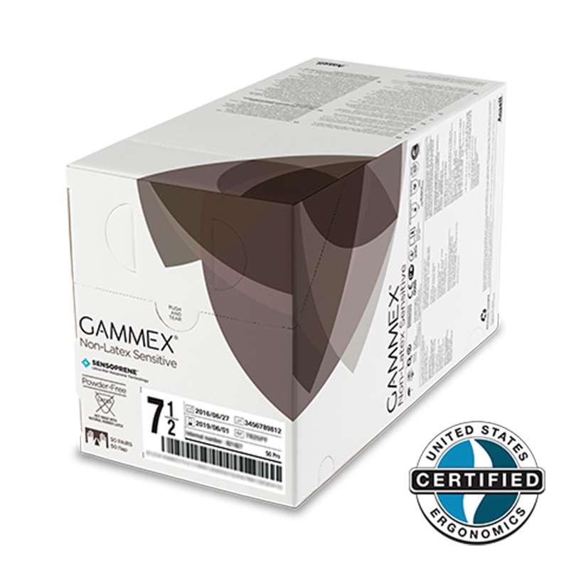 安思爾GAMMEX 340007085氯丁橡膠外科手套圖片1