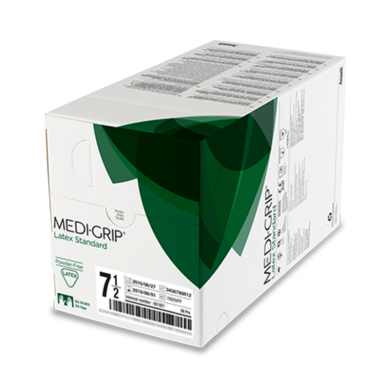 安思爾GAMMEX Latex Standard 330085070無粉乳膠手術手套圖片1