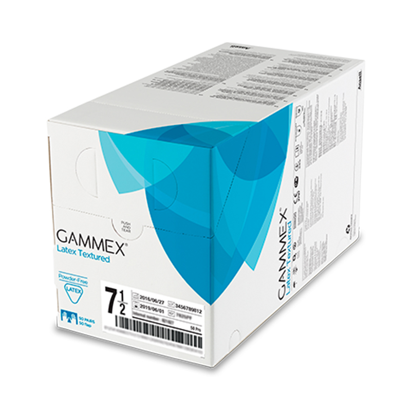 安思爾GAMMEX Latex Textured 331300675無粉乳膠手術手套圖片1 安思爾GAMMEX Latex Textured 331300675無粉乳膠手術手套圖片1