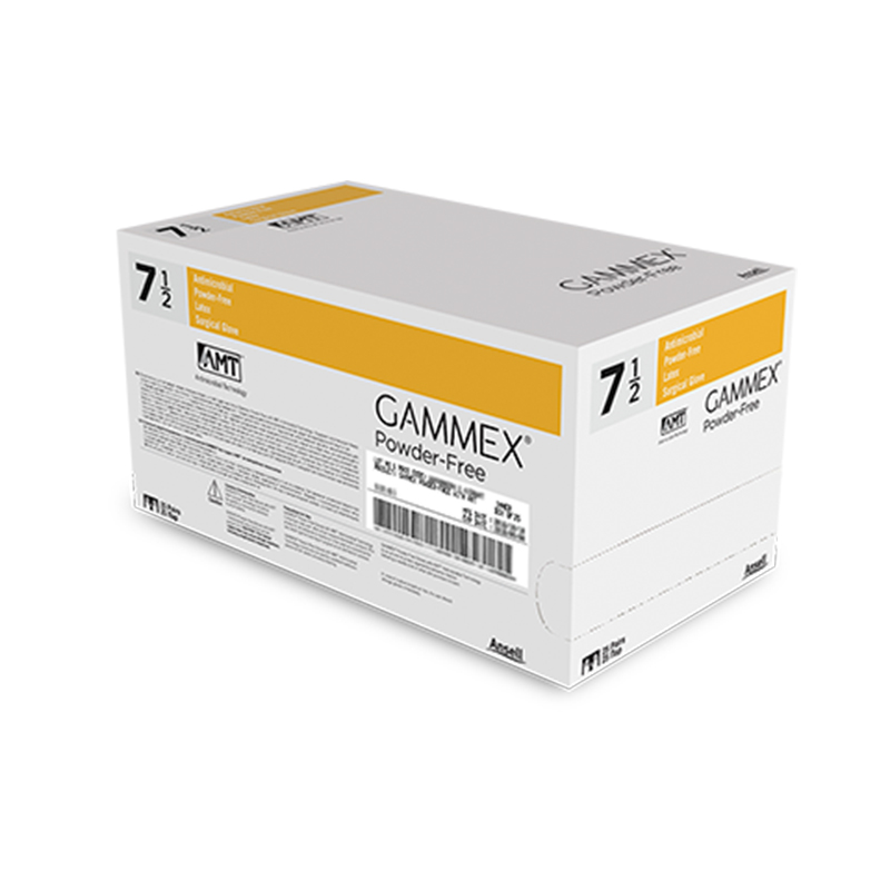 安思爾GAMMEX AMT 4152AMT無粉乳膠外科手套圖片1