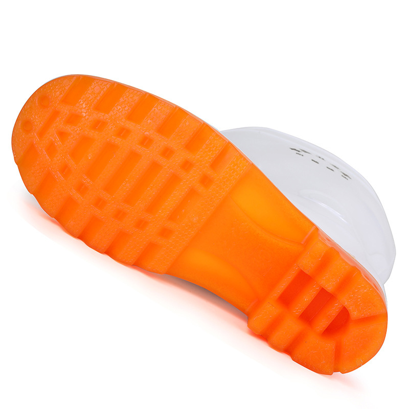 定和DH7103白色食品衛(wèi)生靴PVC耐油防滑高筒勞保靴圖片4