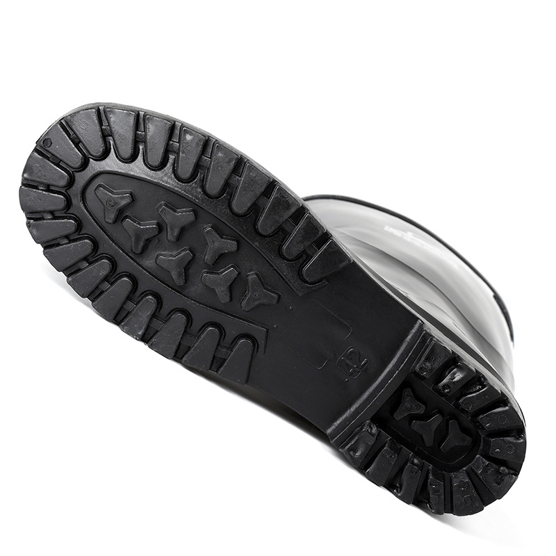 定和DH7106黑色勞保長筒雨靴PVC高筒加厚防滑防水靴圖片4 定和DH7106黑色勞保長筒雨靴PVC高筒加厚防滑防水靴圖片4