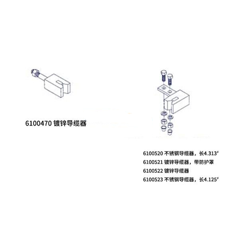 3M 6100522鍍鋅導纜器圖片1