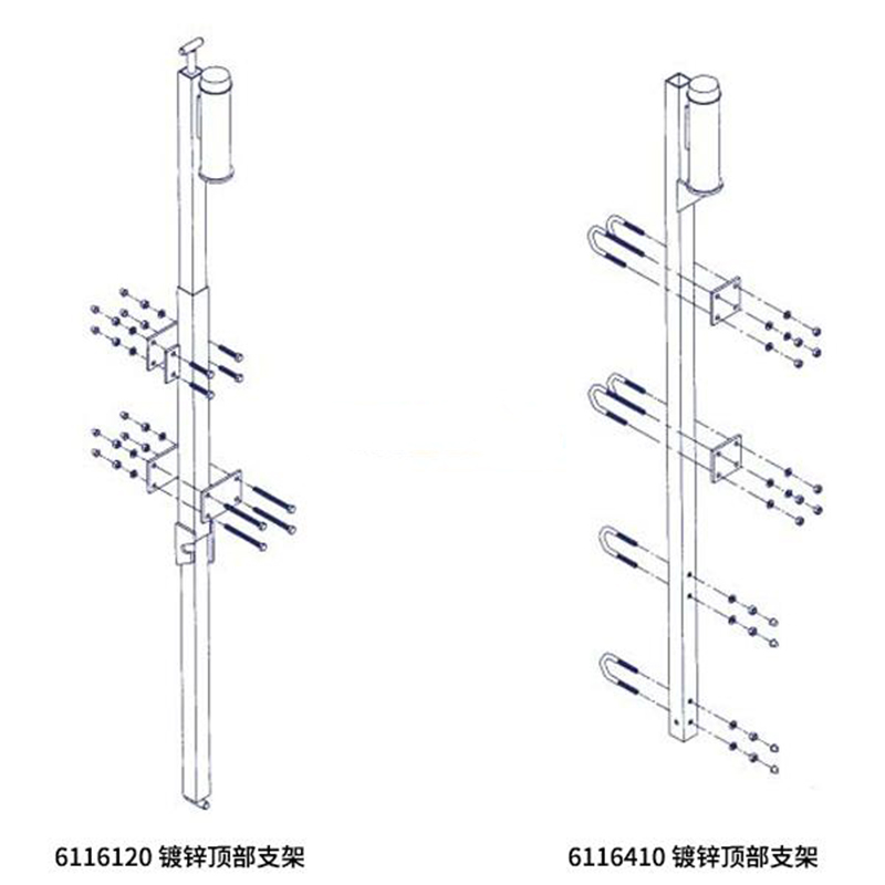 3M 6116410鍍鋅安全系統頂部支架圖片1