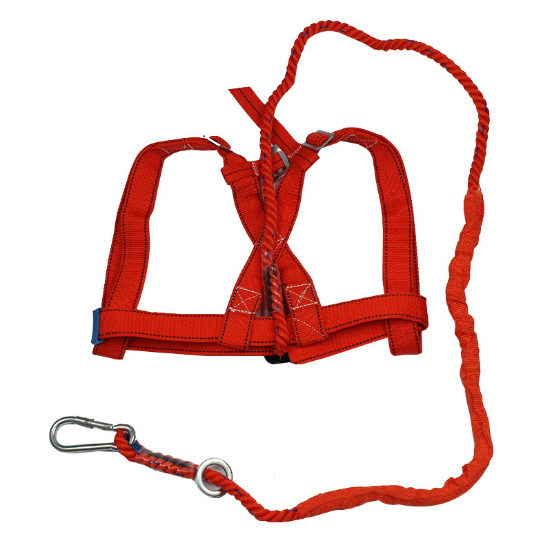宏建丙綸紅色雙背B型安全帶圖片4