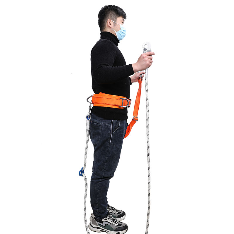 宏建單腰式雙鉤電工安全帶圖片4