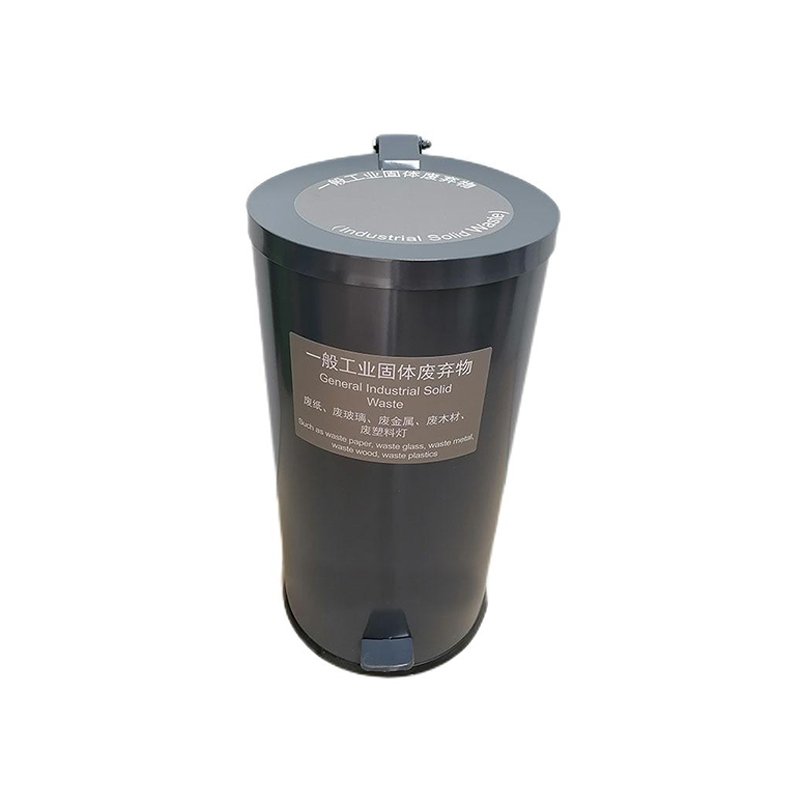 304不銹鋼垃圾桶帶內(nèi)膽腳踏式化學(xué)品廢棄物金屬桶圖片2