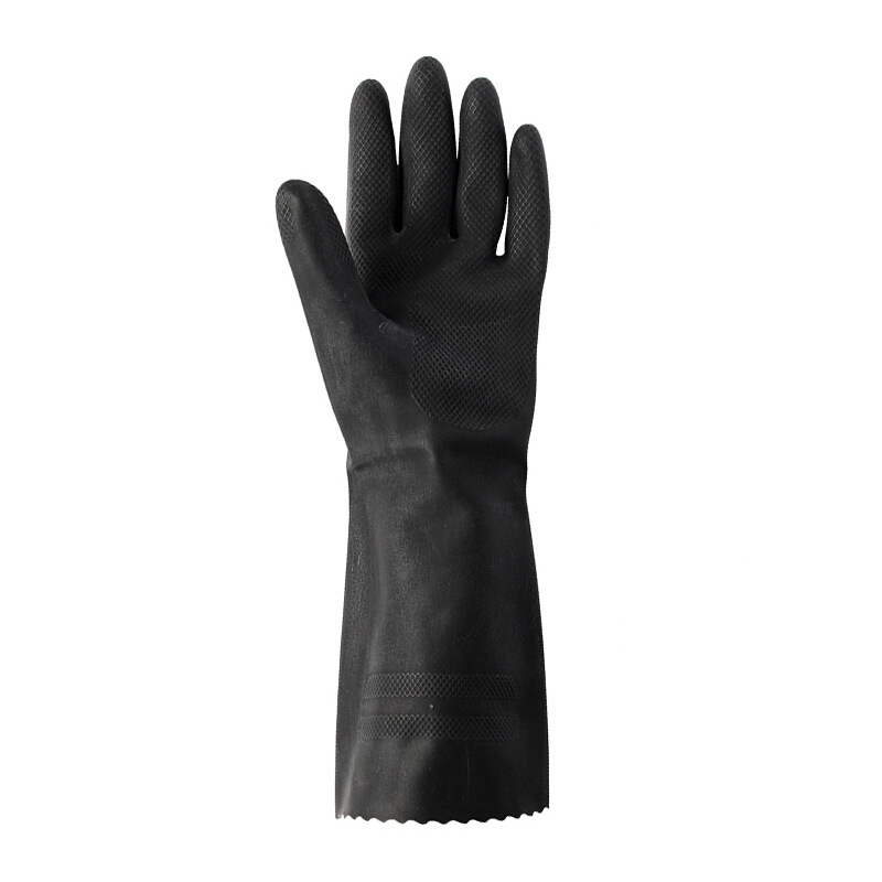 Ansell安思爾87-950  Extra內植絨橡膠防化手套圖片4