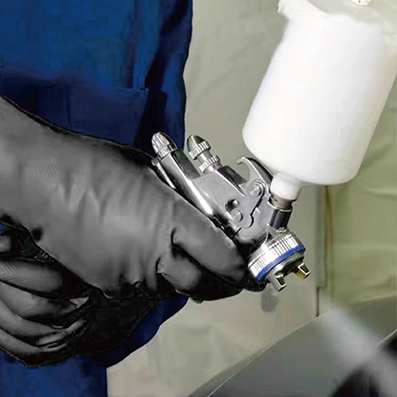 定和DH6125氯丁橡膠手套耐酸堿防化手套圖片2