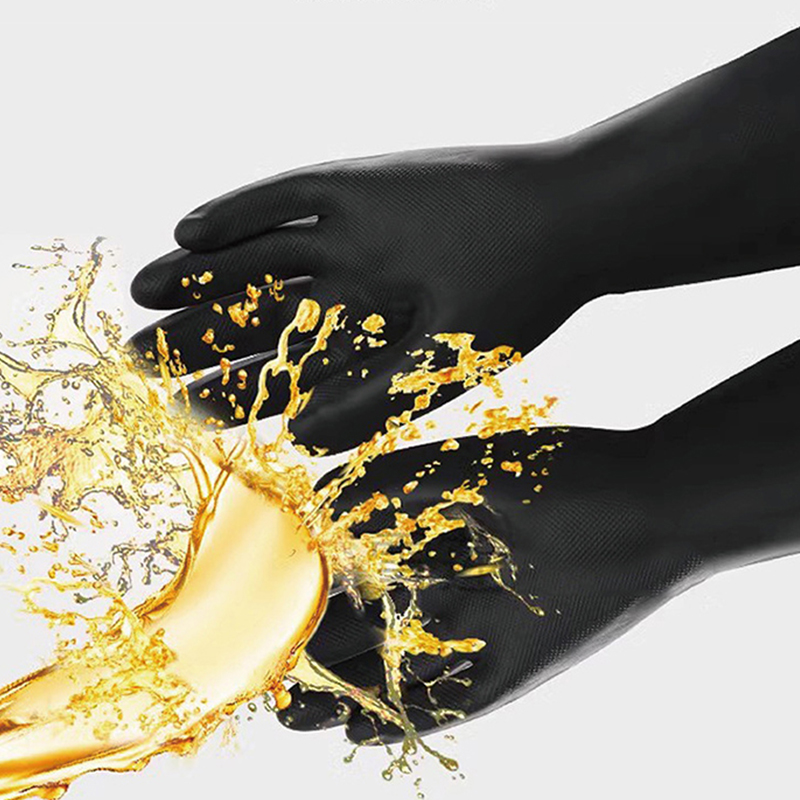 定和DH6125氯丁橡膠手套耐酸堿防化手套圖片3