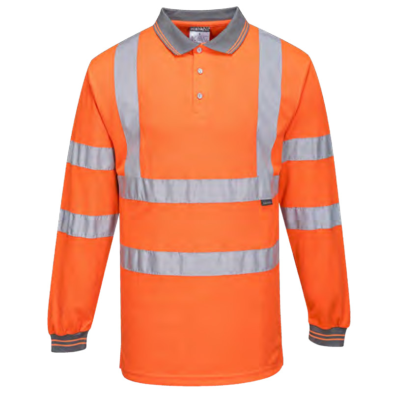 波偉斯特Portwest S277高可視長袖POLO衫圖片1