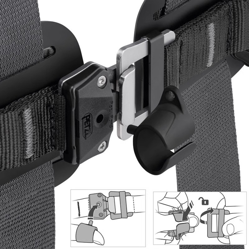 PETZL攀索SWAN EASYFIT STEEL五點式高空安全帶C062AA00圖片2