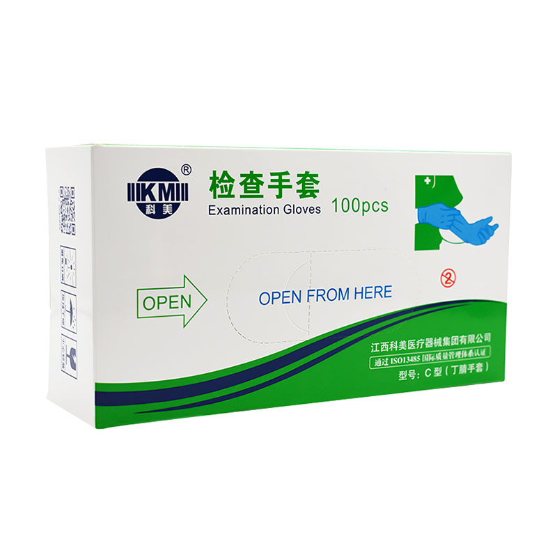 科美C型丁腈檢查手套圖片2 科美C型丁腈檢查手套圖片2