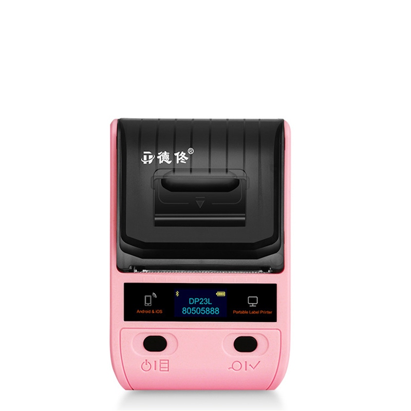 DTPrinter德佟DP23S手持便攜熱敏藍牙打不干膠標簽機圖片1