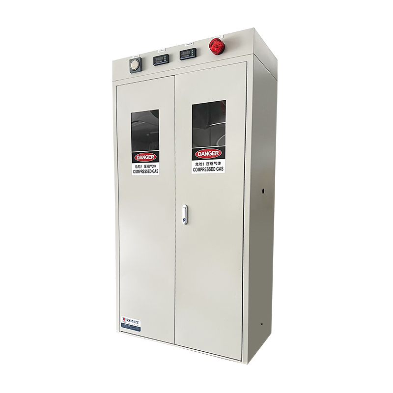 ZOYET眾御ZY-QPG-3三瓶全鋼氣瓶柜圖片3