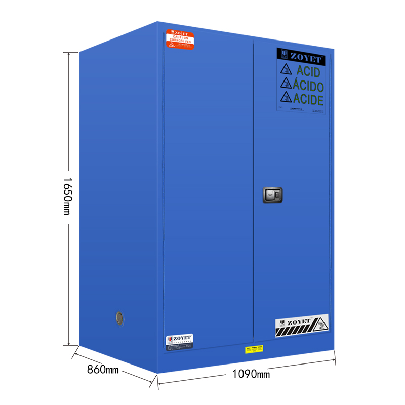 ZOYET眾御ZYC0090B弱腐蝕性液體防火安全柜90Gal/340L圖片4