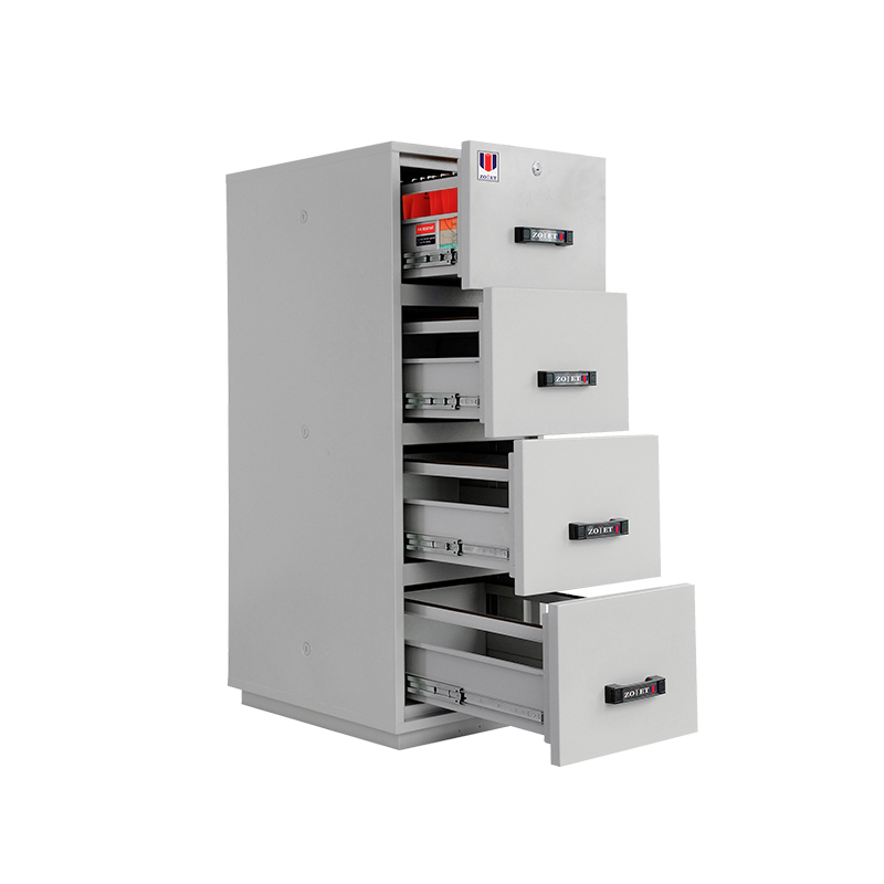 ZOYET眾御ZYF0240防火防磁柜-4抽圖片1 ZOYET眾御ZYF0240防火防磁柜-4抽圖片1