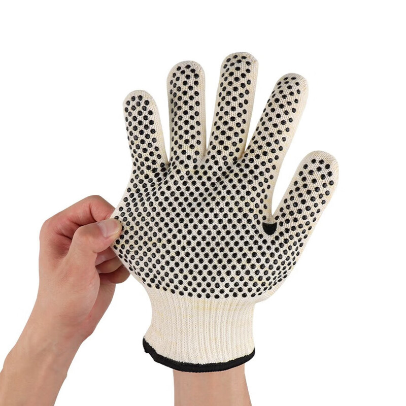 定和DH6210點(diǎn)珠芳綸耐高溫手套500度防滑隔熱手套圖片2