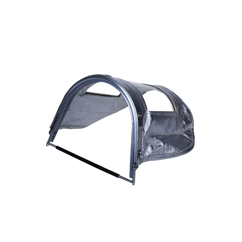 定和DH4053鋁箔耐高溫隔熱面罩配帽式防護面屏圖片1