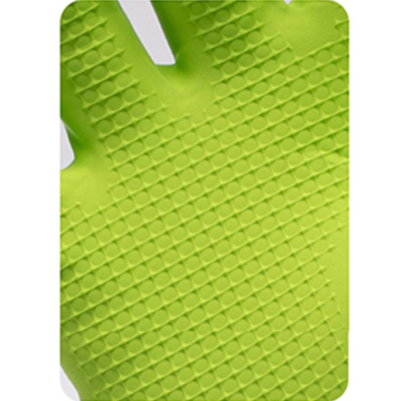 雪蓮BR-002丁腈橡膠光里食品級網紋防滑防護手套圖片2