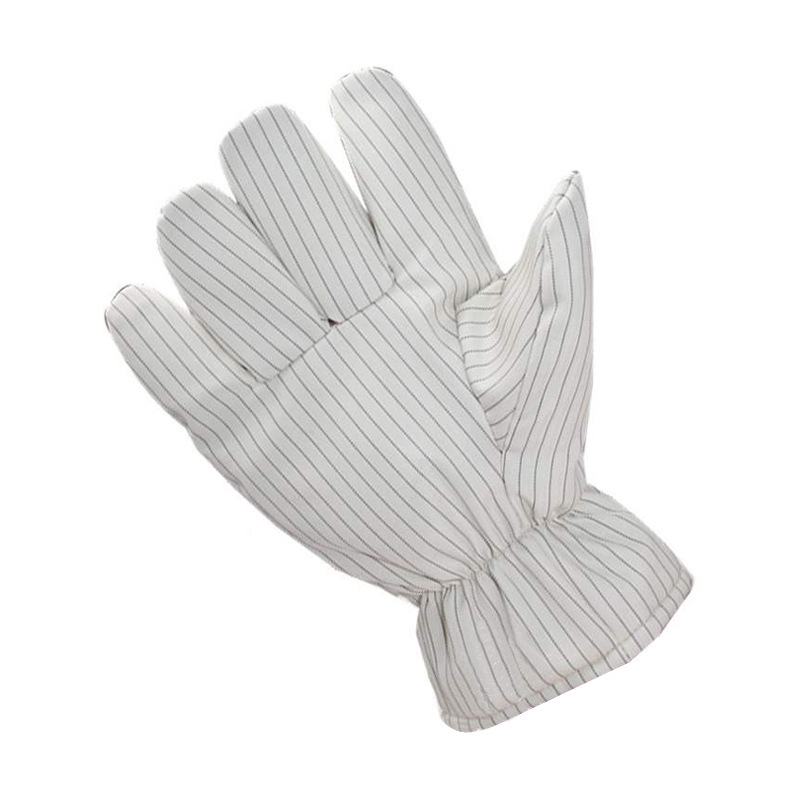 定和DH6222白色無(wú)塵耐高溫手套300℃圖片2