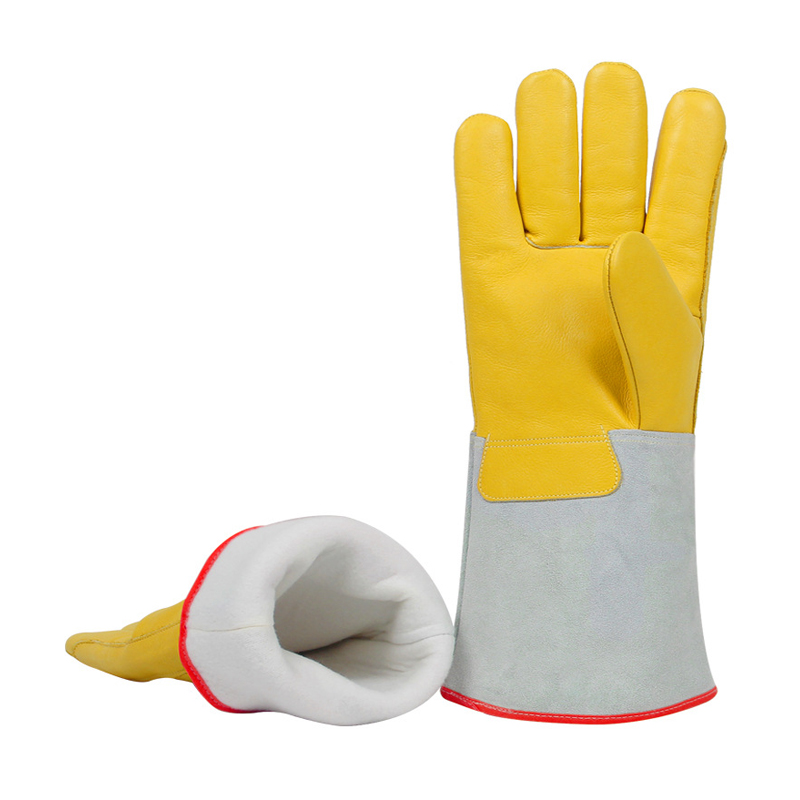 定和DH6303耐低溫防液氮手套防凍防干冰防護(hù)手套圖片3