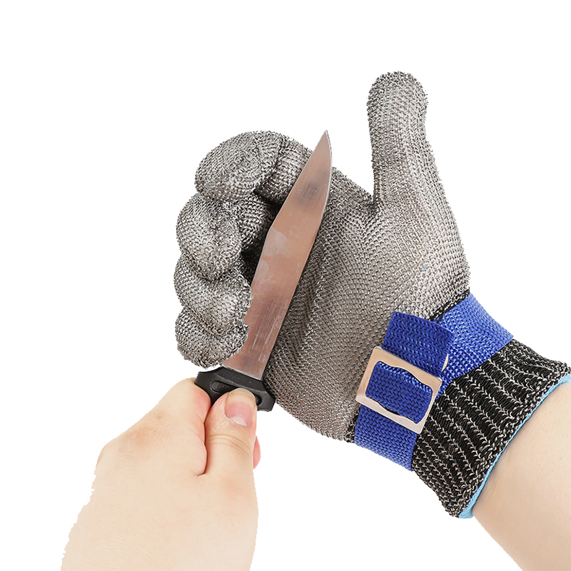 定和DH6152鋼絲金屬防割手套圖片3