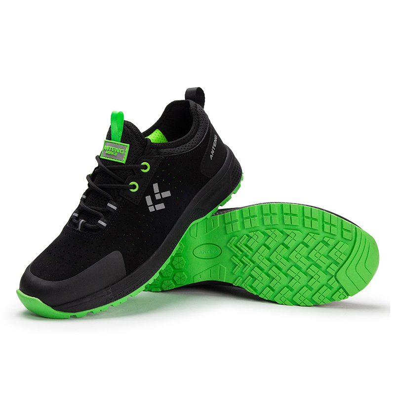 安騰A8809-1超纖皮透氣內(nèi)里防砸防刺穿防靜電安全鞋圖片2