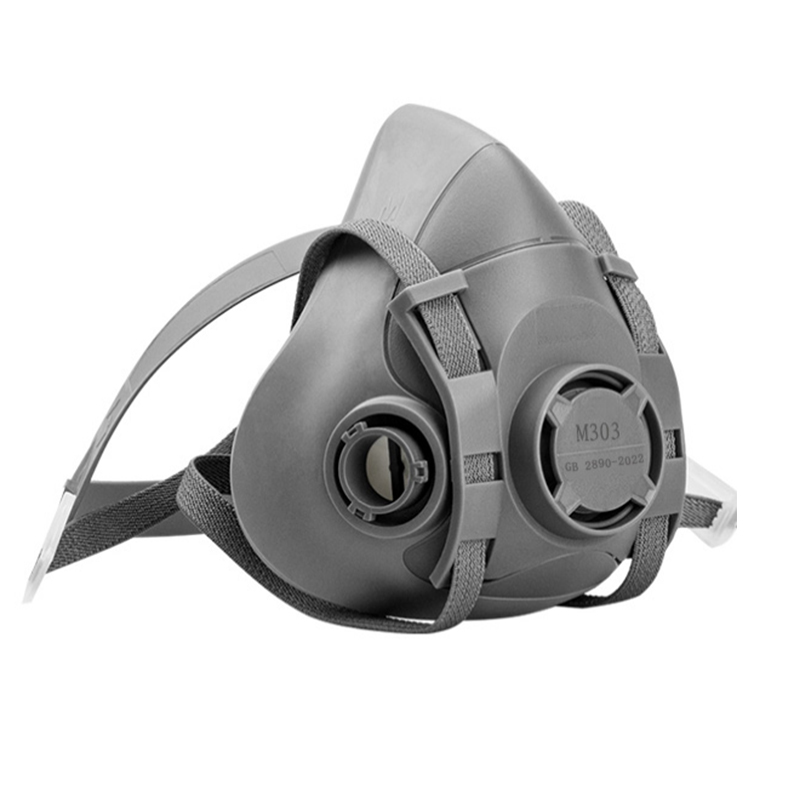 特安護(hù)M303雙罐硅膠半面罩圖片1 特安護(hù)M303雙罐硅膠半面罩圖片1