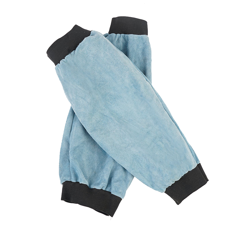 定和DH6172牛二層皮防燙耐高溫套袖圖片3