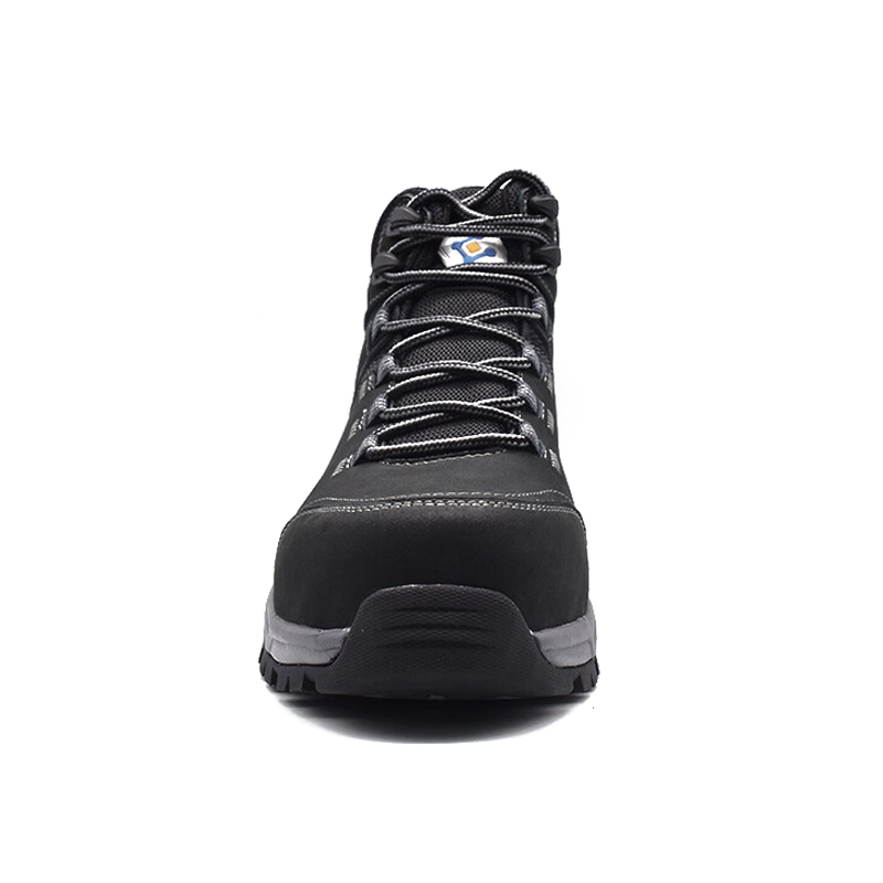 百集BJ9021黑色磨砂牛皮防寒防刺穿電絕緣安全鞋圖片2