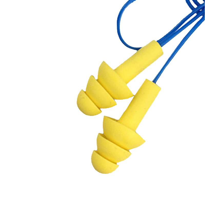 定和DH1015圣誕樹型硅膠帶線防噪音耳塞圖片2