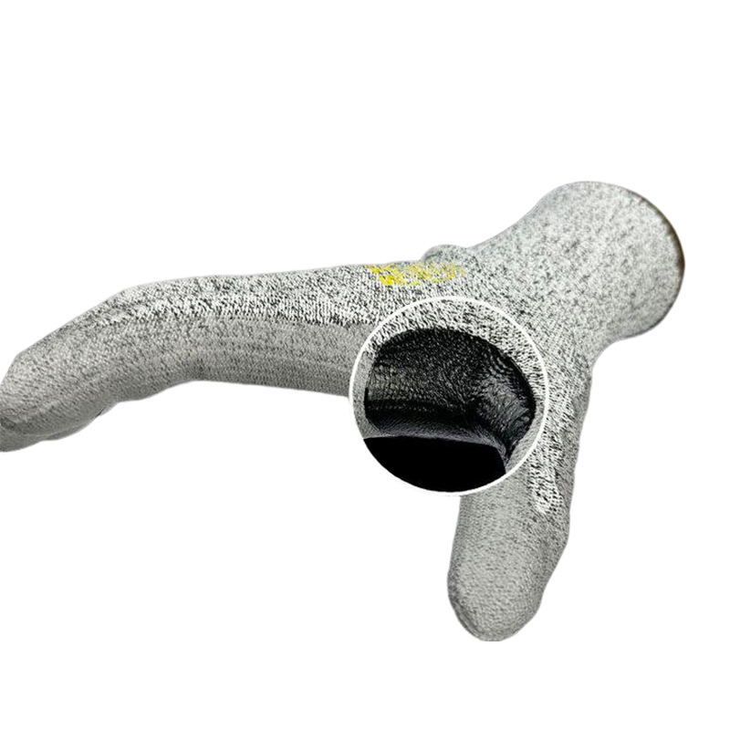 STANLEY史丹利ST5502灰色PU涂層耐磨防滑虎口丁腈加固防割手套圖片2