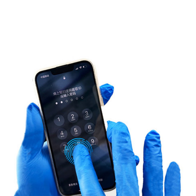 STANLEY史丹利ST5820藍色耐用性一次性丁腈防護手套圖片2