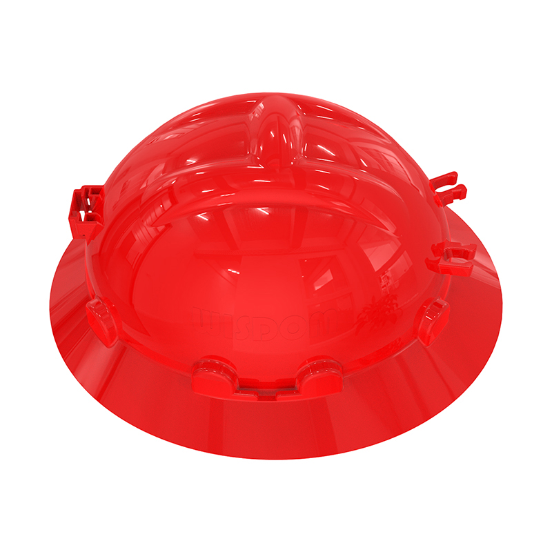 WISDOM威斯頓CKH118前后卡槽款寬邊HDPE安全帽圖片4