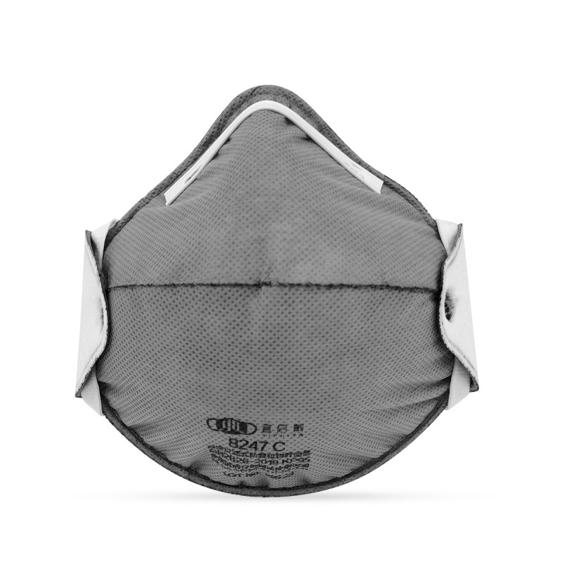 YICHITA宜啟戴YQD8247C頭帶式杯型有機蒸氣KP95防塵口罩圖片1