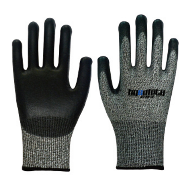 好幫手A332十三針防切割內膽掌浸PU手套圖片2