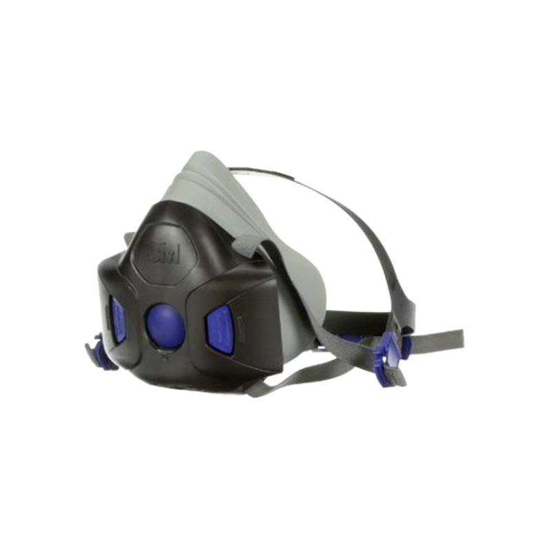 3M HF-801硅膠半面罩防毒面具小號Secure Click面罩本體