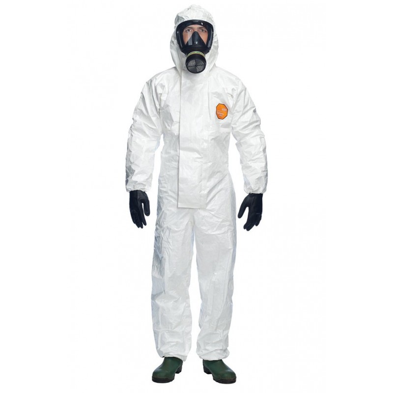 杜邦Tychem4000S帶帽連體防護(hù)服C級(jí)防化服SLCHZ5TWH(項(xiàng)目型)