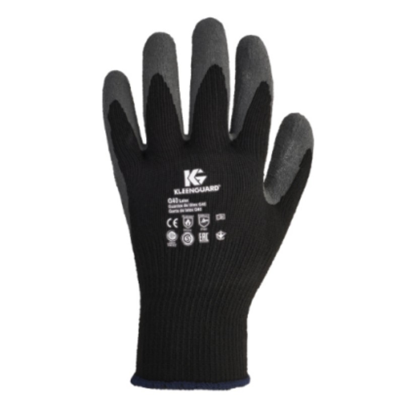 金佰利97272B G40乳膠涂層勞保手套L