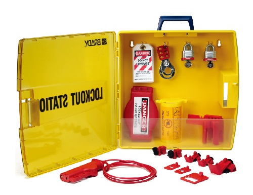 Brady貝迪105934便攜式閥門和電氣鎖具箱