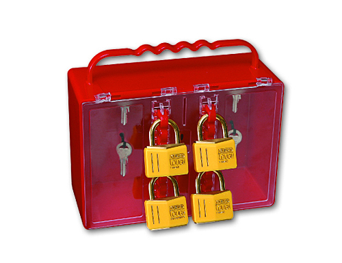 Brady貝迪50937便攜式塑料掛鎖箱