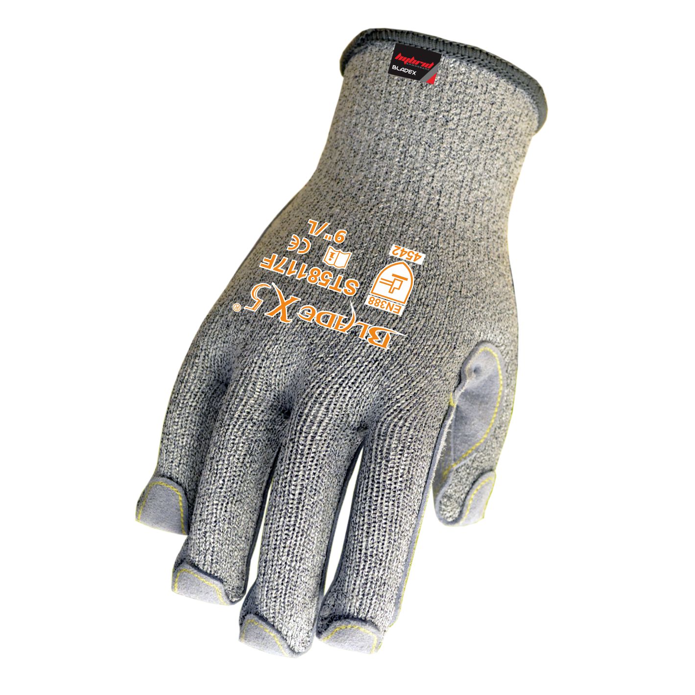 賽立特ST58117F-10一般手指翻皮5級防割手套