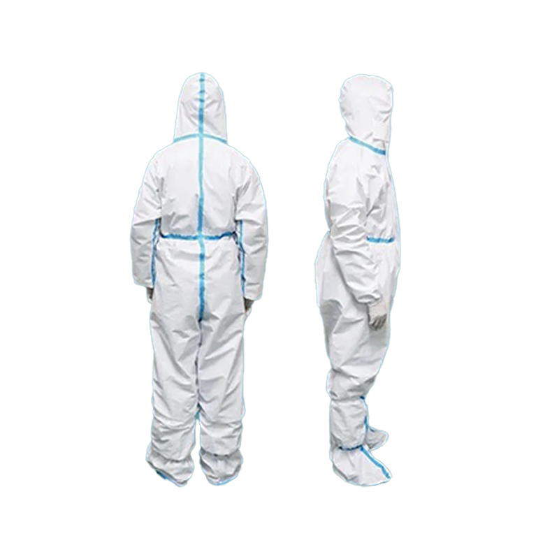 中藍(lán)一次性醫(yī)用防護(hù)服