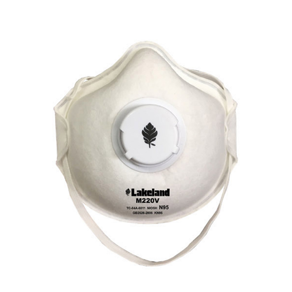雷克蘭M220V頭戴式帶閥防塵口罩
